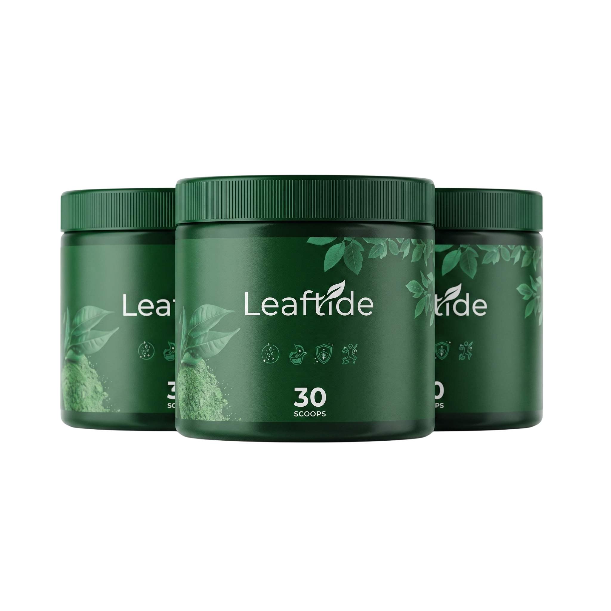 LeafTide powder jars